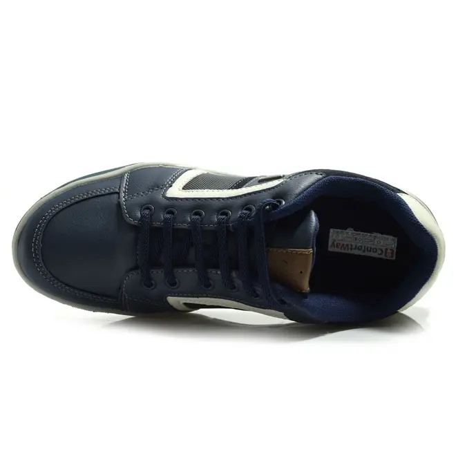 Sapatênis Masculino Confort Way Azul 602503