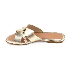 Tamanco Molekinha Dourado Menina