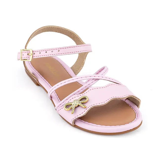 Sandália Molekinha Rosa Charm Menina