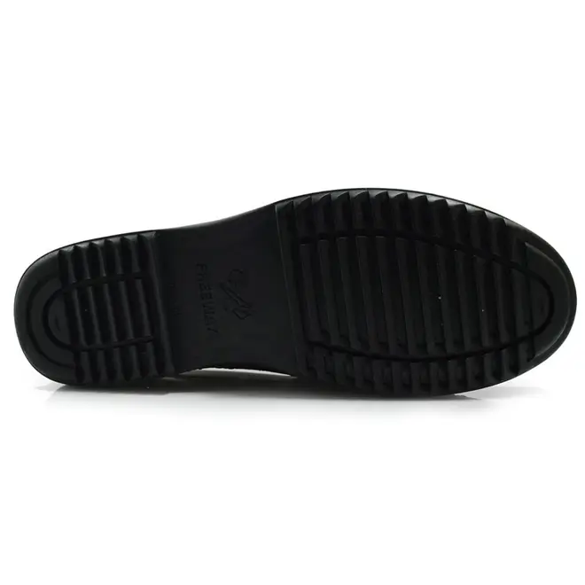 Sapatilha de Couro Masculina Free Way Logan Preto LOGANX-1