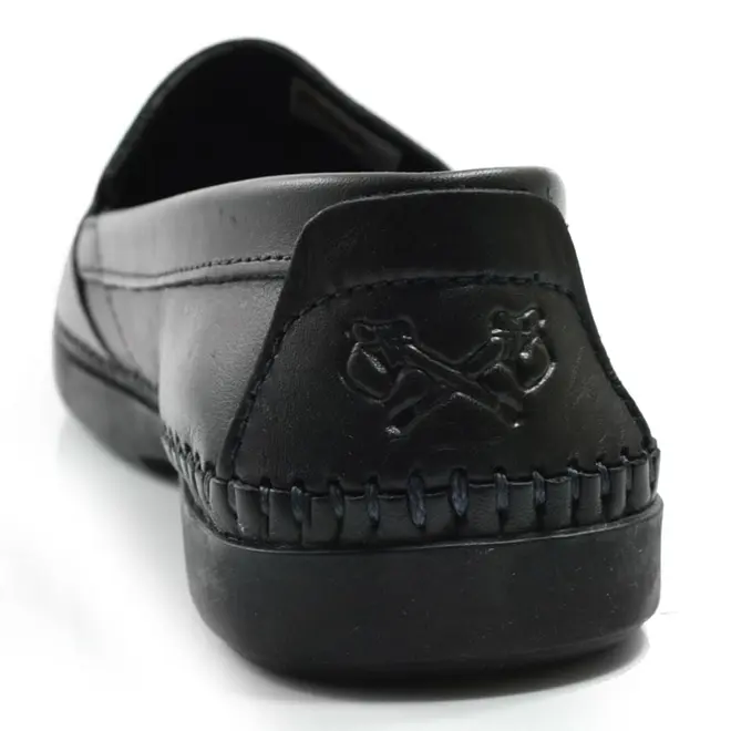 Sapatilha de Couro Masculina Free Way Logan Preto LOGANX-1
