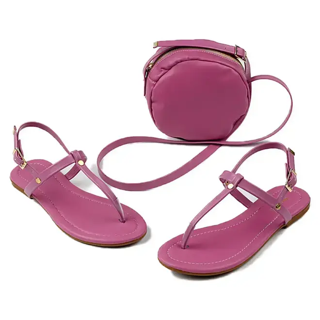 Sandália Flat Infantil Feminina Itapuã - Lavanda