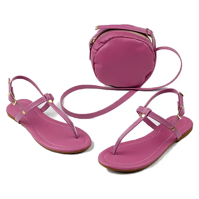 Sandália Flat Infantil Feminina Itapuã - Lavanda