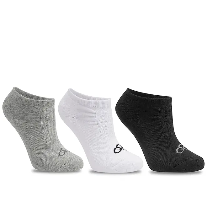 Tripack Meia Invisivel sem Fleece Olympikus Masculina