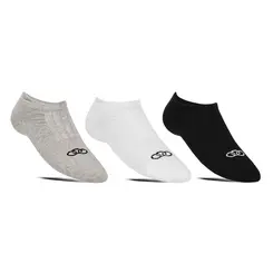 Tripack Meia Invisivel sem Fleece Olympikus Masculina