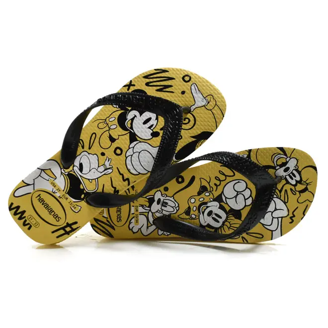 Chinelo Infantil Havaianas Disney Amarelo 4150249