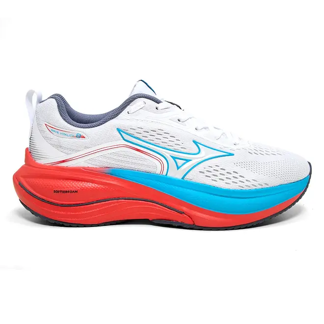 Tênis de Corrida Mizuno Wave Vitality Branco e Multi Masculino