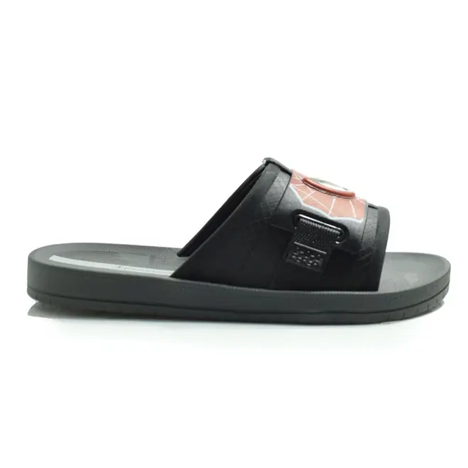 Chinelo Slide Infantil Ipanema Marvel do 25 ao 34 Preto 27413