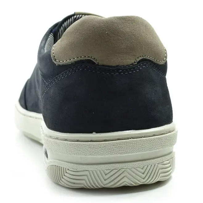 Sapatênis de Couro Masculino Ferracini New Blandy Azul 2630