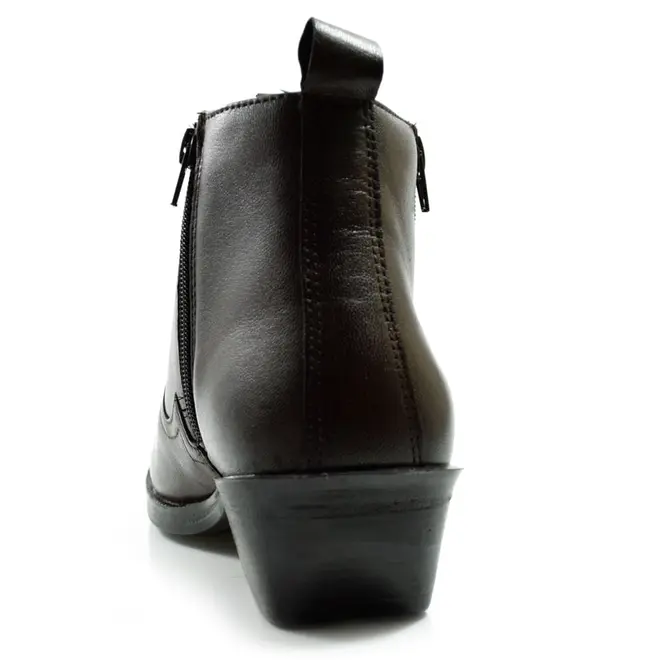 Bota Masculina Ferracini de Couro New Country Marrom 8907