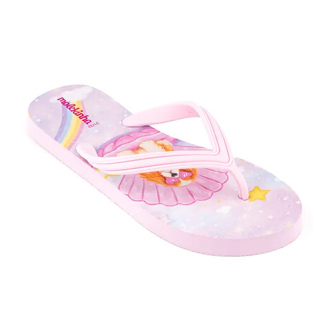 Chinelo Molekinha Pink Menina