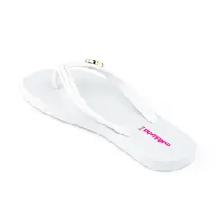 Chinelo Molekinha Branco Menina