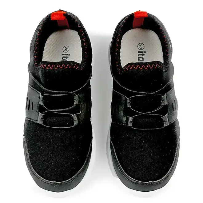 Tênis Casual Infantil  Itapuã Style Preto