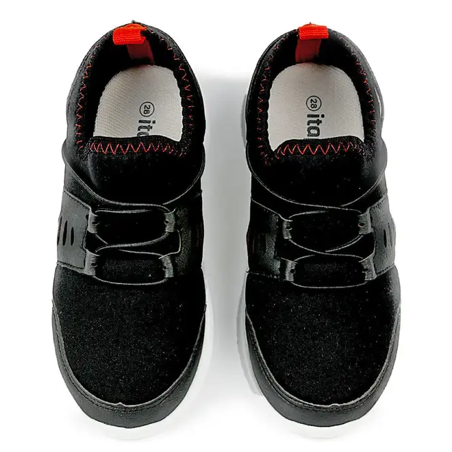 Tênis Casual Infantil  Itapuã Style Preto