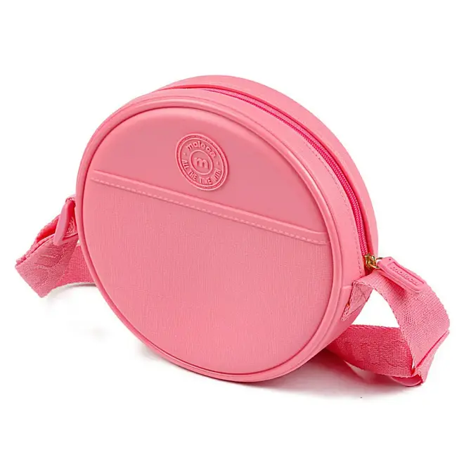 Bolsa Redonda Moleca Feminina Rosa