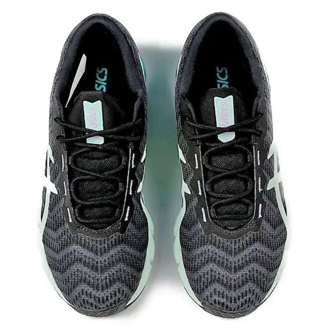 Tênis Esportivo Feminino Asics Gel Quantum 180 - Preto/Menta