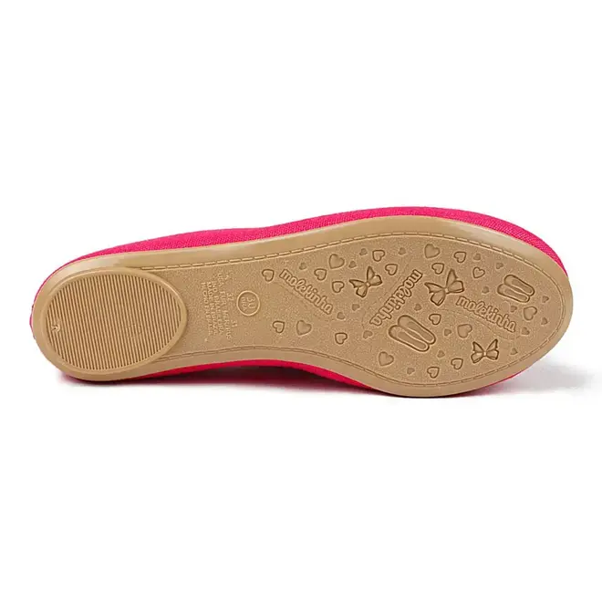 Sapatilha Molekinha Rosa Infantil