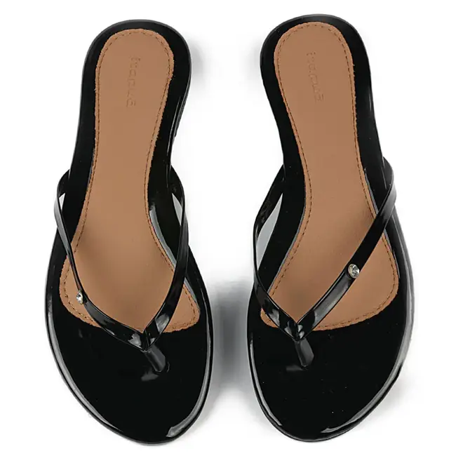 Tamanco Flat Itapuã Nécessaire Preto Feminino