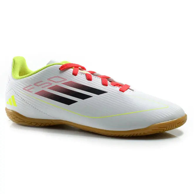Chuteira Futsal Infantil Adidas F50 Branco IE3735