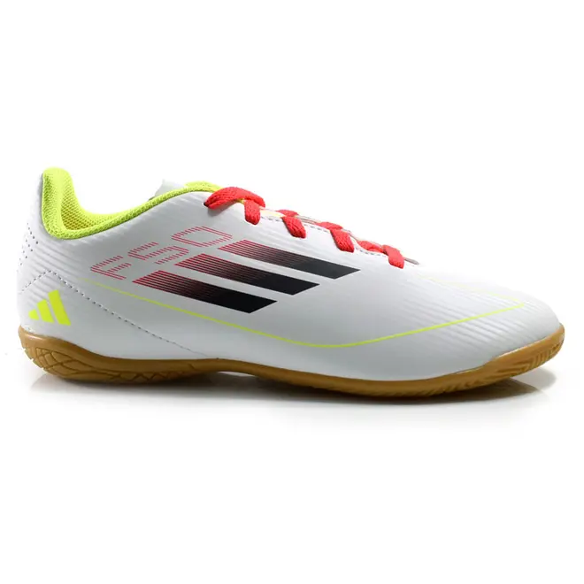 Chuteira Futsal Infantil Adidas F50 Branco IE3735