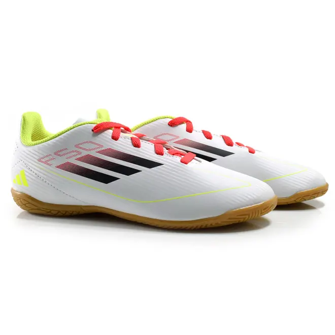 Chuteira Futsal Infantil Adidas F50 Branco IE3735