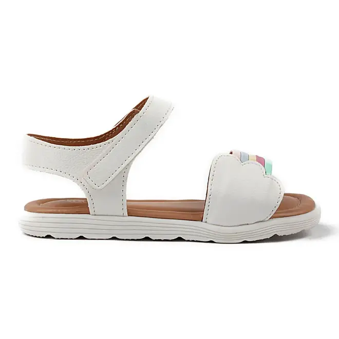 Sandália Flat Infantil Feminina Itapuã - Branca