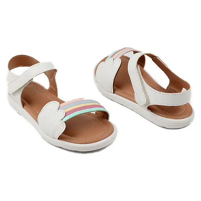 Sandália Flat Infantil Feminina Itapuã - Branca
