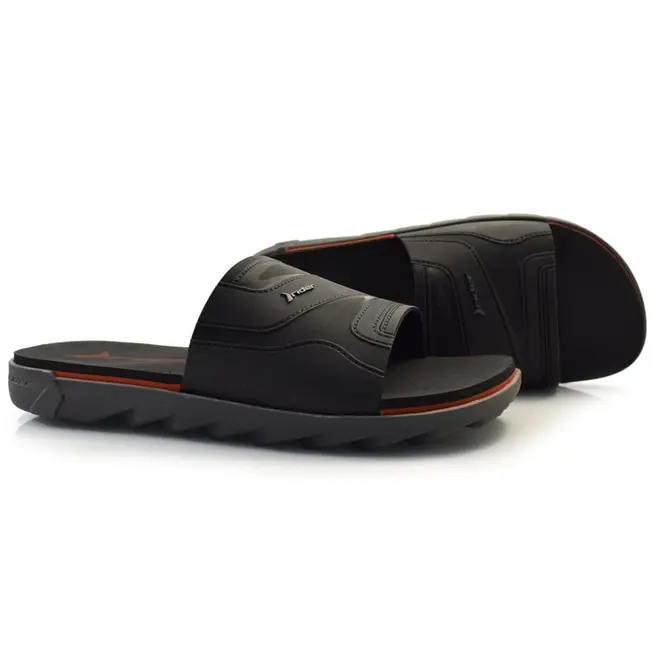 Chinelo Slide Masculino Rider RW Preto 12441