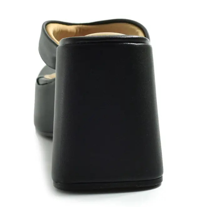 Tamanco Plataforma Feminino Vizzano Preto 6559.106.7286