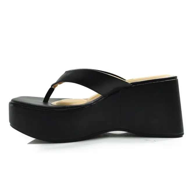 Tamanco Plataforma Feminino Vizzano Preto 6559.106.7286