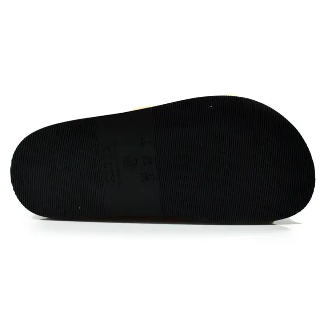 Sandália Flat Peluciada Suzzara Bege 706-634543