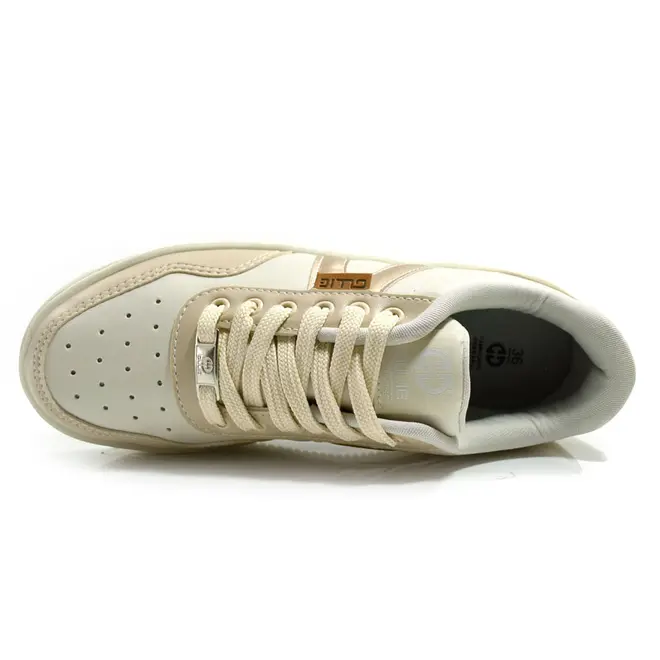 Tênis Casual Feminino Ollie Bege CAPRI-F