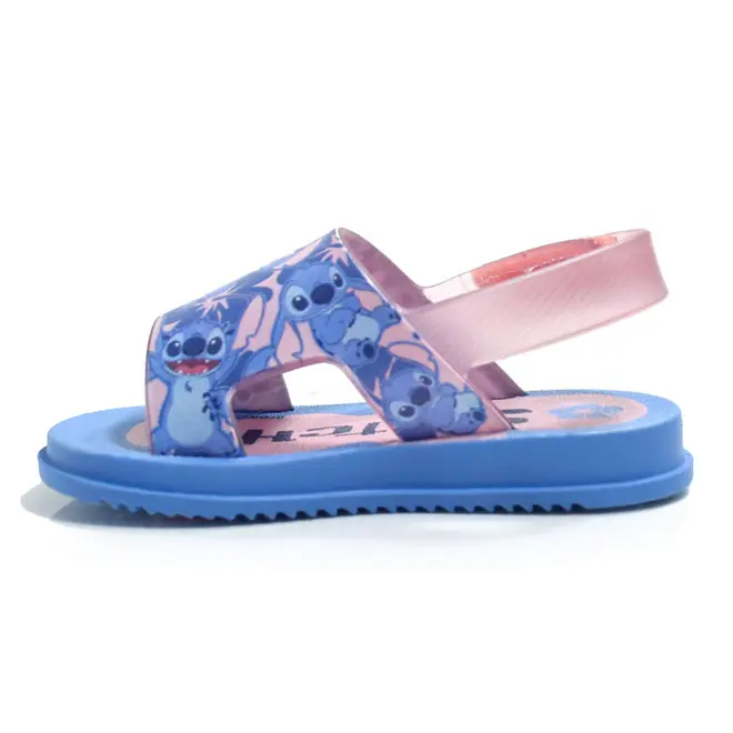 Papete Infantil Grendene Stitch Hora do Lanche Azul 23326