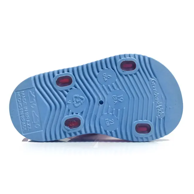 Papete Infantil Grendene Stitch Hora do Lanche Azul 23326