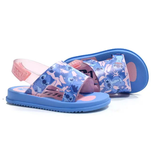 Papete Infantil Grendene Stitch Hora do Lanche Azul 23326