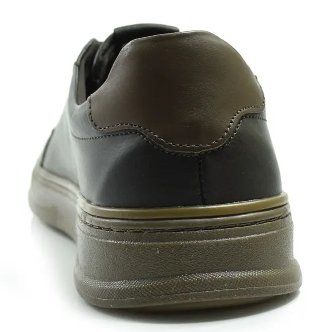 Tênis Masculino de Couro Ferracini Gold Preto 2074