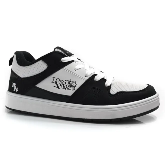 Tênis Masculino Street e Casual Red Nose Branco RNVM305