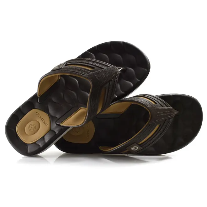 Chinelo Masculino Cartago Egeu IV Marrom 12530