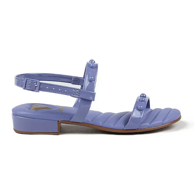 Sandália Molekinha Salto Violeta Infantil