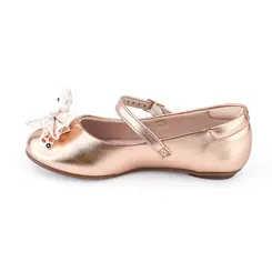 Sapatilha Molekinha Ouro Rosado Menina