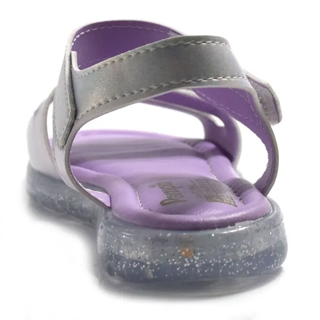 Sandália Infantil de Menina com LED Colorido 697.061