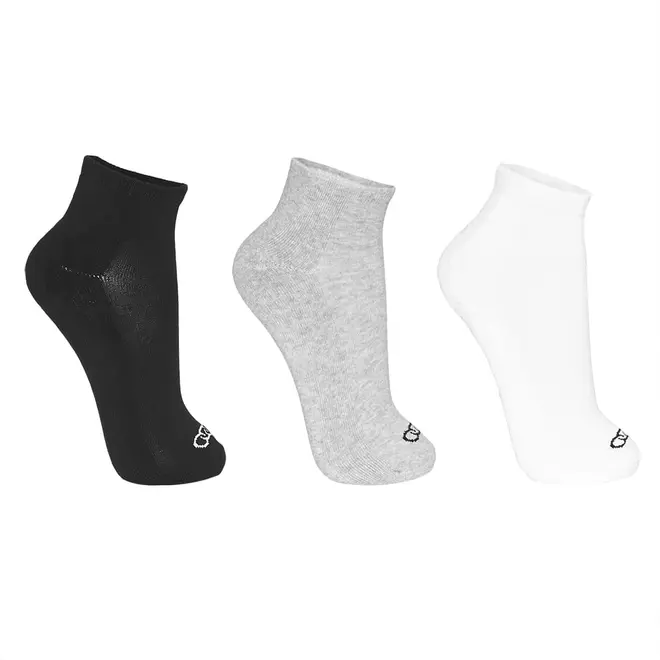 Meia Olympikus Cano Curto pacote c/ 3 pares Masculino