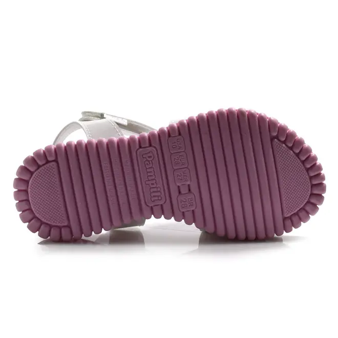 Papete Infantil de Menina Pampili  Branco 123.312