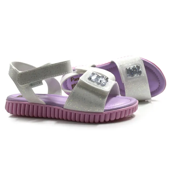 Papete Infantil de Menina Pampili  Branco 123.312