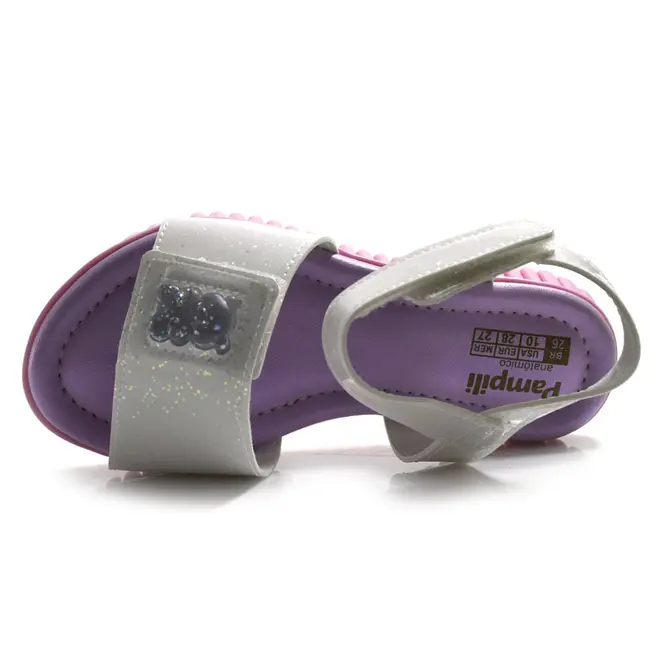 Papete Infantil de Menina Pampili  Branco 123.312