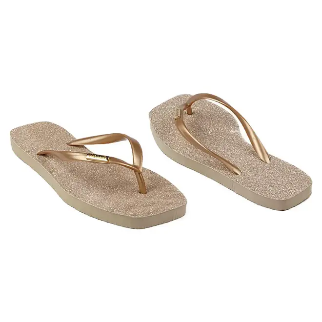 Chinelo Itapuã Confortável Dourado Feminino