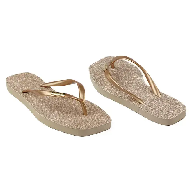 Chinelo Itapuã Confortável Dourado Feminino