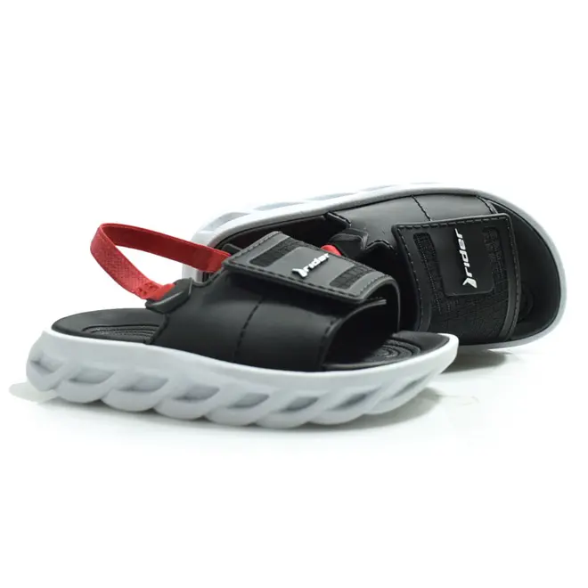 Chinelo Slide Infantil Rider Power do 19 ao 27 Preto 12555