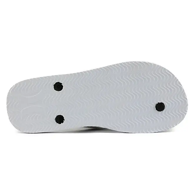 Chinelo Hurley Autentic Branco e Preto Masculino