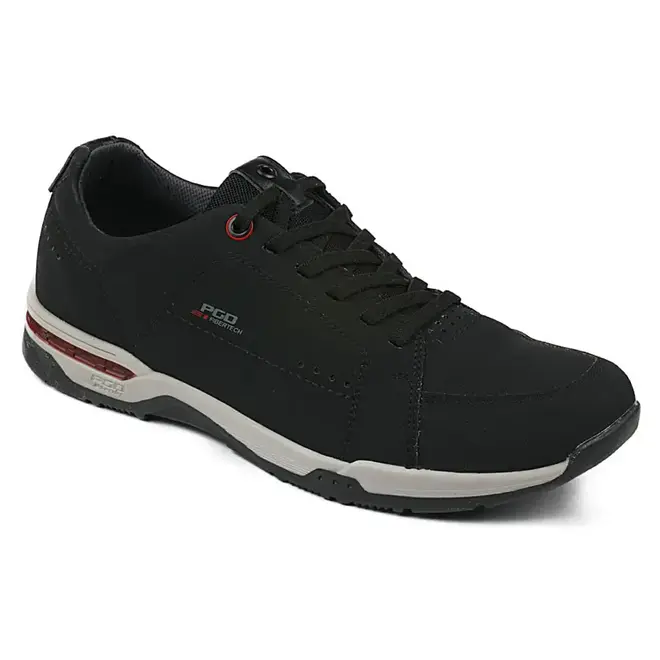 Sapatênis Pegada Casual Preto Masculino